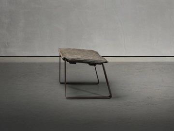 KEKKE LIVING - Leather footstool by Piet Boon - view 2